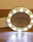 Luminex | Precision 30X LED Magnifying Glass with Light for Detailed Inspection 2