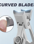 LunaSteel | Precision Ultra-Sharp Nail Clippers for Thick Toenails 3