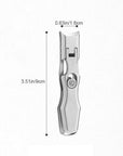 LunaSteel | Precision Ultra-Sharp Nail Clippers for Thick Toenails 4