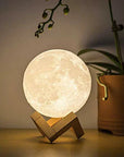 Lunara | Enchanting Touch-Controlled Lighted Moon Lamp for Home Décor 2
