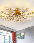 Lunaria | Elegant Crystal Luxury Ceiling Lamp 1