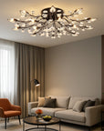 Lunaria | Elegant Crystal Luxury Ceiling Lamp 3