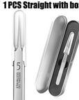 Lunaria | Precision Ultra Slim Stainless Steel Tweezers for Flawless Skin 0