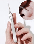 Lunaria | Precision Ultra Slim Stainless Steel Tweezers for Flawless Skin 1