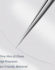 Lunaria | Precision Ultra Slim Stainless Steel Tweezers for Flawless Skin 4