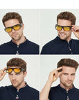 LunarisGlow | Anti Glare Night Driving Glasses with UV400 Protection 2