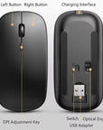 Lunaris | Ergonomic Silent Wireless Gaming Mouse with Rechargeable Battery 2