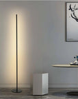 Lunaris | Modern Minimalist Black Floor Lamp for Living Room Decor 4
