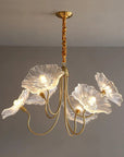Lunaro | Elegant Lotus Leaf Chandelier 5