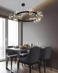 Lunoa | Sophisticated Ring Chandelier for Modern Elegance 0