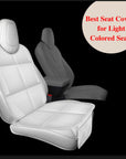 LuxGuard | Durable Waterproof Leather Car Seat Covers with Non-Slip Design 4