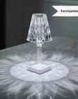 LuxeCrystal | Elegant Dimmable LED Table Lamp with Wireless Design 1
