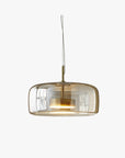 LuxeGlow - Retro Amber Pendant Light 5