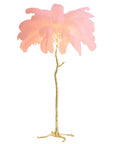 LuxeOstral - Nordic Ostrich Feather Floor Light 12
