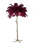 LuxeOstral - Nordic Ostrich Feather Floor Light 13