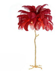 LuxeOstral - Nordic Ostrich Feather Floor Light 7