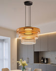 Luxelle | Danish Inspired Glass Bauhaus Pendant Lamp 2