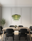 Luxelle | Danish Inspired Glass Bauhaus Pendant Lamp 6