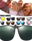 LuxiShade | Stylish Lightweight Clip-On Polarized Sunglasses 0