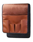 LuxorLeather | Stylish Durable PU Leather Armrest Organizer with 5 Pockets 6