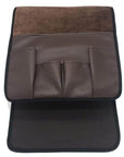 LuxorLeather | Stylish Durable PU Leather Armrest Organizer with 5 Pockets 8