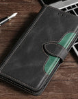 LuxuraCase | Stylish Magnetic Leather Wallet Case for iPhone 0