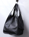 LuxuraLeather | Elegant Versatile Oversized Weekender Handbag 4