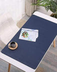 LuxuraPad | Elegant Durable PU Leather Desk Mat for Workspace Protection 1