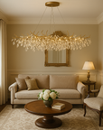 Luxvia | French Style Glass Chandelier with Modern Touch 4