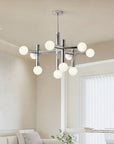 Lysiq | Artistic Metal Bauhaus Chandelier for Aesthetic Interiors 5