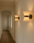 Lysun | Modern Japanese-inspired Wabi Sabi Silk Wall Lamp 3