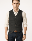 Madison | Sleek Tailored Sleeveless Blazer Vest 1
