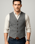 Madison | Sleek Tailored Sleeveless Blazer Vest 3