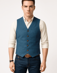 Madison | Sleek Tailored Sleeveless Blazer Vest 4