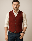 Madison | Sleek Tailored Sleeveless Blazer Vest 5