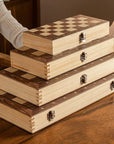 Magnetica | Compact Portable Magnetic Wooden Chess Set 3
