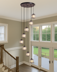 Marbleux | Modern Crystal Stair Chandelier 3