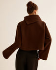 Mariam | Plain Turtleneck Tweed Top 5