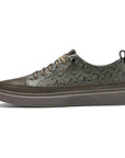 Mason | Chic Comfortable Mens White Leather Sneakers 6