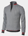 Mason | Cozy Modern Half-Zip Mens Sweater 4