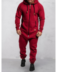 Mason | Cozy Plush Hooded Jumpsuit 3