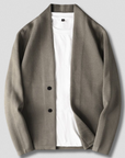 Mason | Stylish Black Cardigan Sweater for Men 2