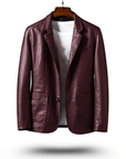 Mason | Stylish Black Faux Leather Jacket for Men 5