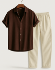 Mason | Stylish Relaxed Shirt and Pants Set 3