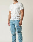 Mason | Trendy Slim Fit Cargo Jeans 1