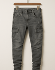 Mason | Trendy Slim Fit Cargo Jeans 3