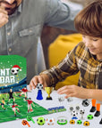 MatchBox – Advent Calendar for Boys and Girls with Stadium Building Set 3