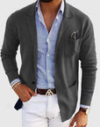 Men's Casual Polyester Blazer 11