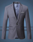 Men's Classic Versatile Blazer Jacket 1