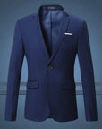 Men's Classic Versatile Blazer Jacket 9